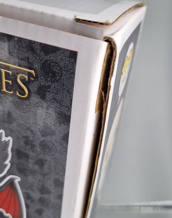 [2 Pack] Daenerys & Drogon - Metallic Game of Thrones Funko POP - Box Damaged