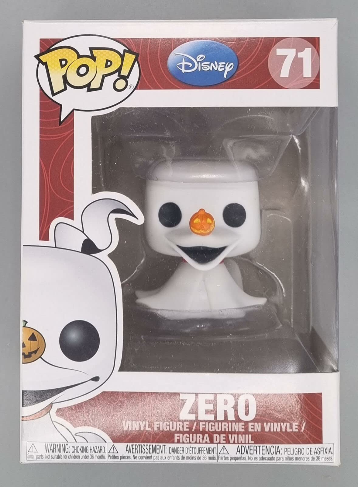 71 Zero - Disney The Nightmare Before Christmas Funko POP - Box Damaged