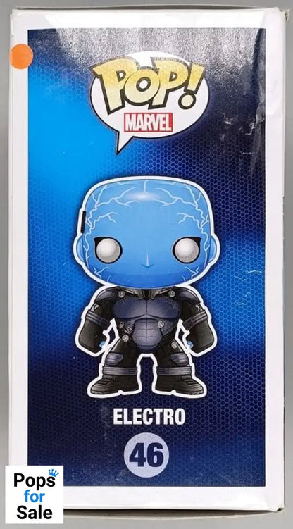 #46 Electro - Glow - Marvel Amazing Spider-Man 2 Box Damaged Funko POP