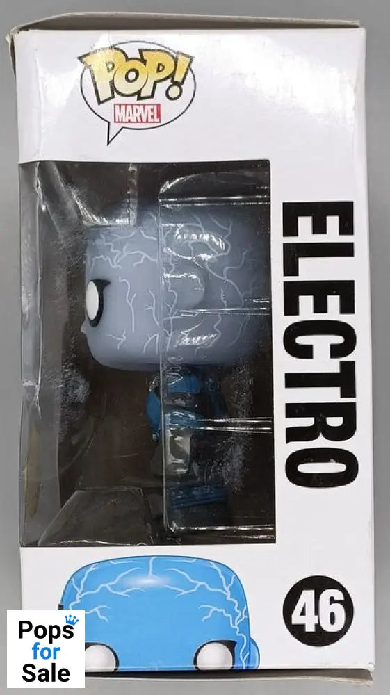 #46 Electro - Glow - Marvel Amazing Spider-Man 2 Box Damaged Funko POP