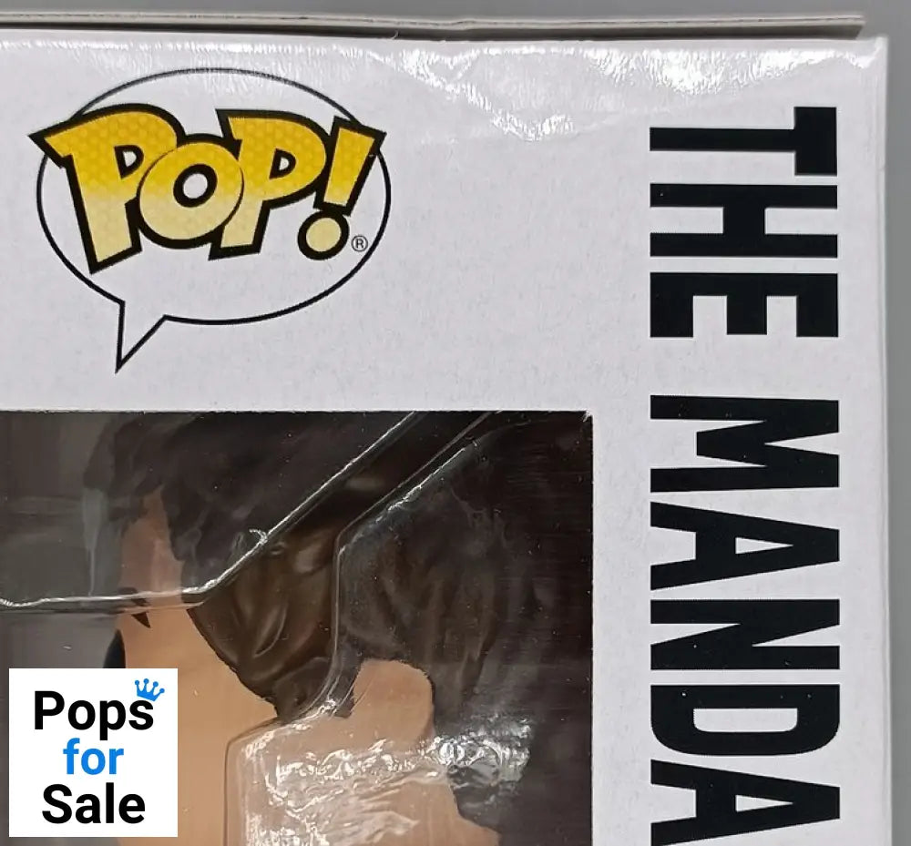 #461 The Mandalorian (with Grogu) Star Wars The Manda Box Damaged Funko POP