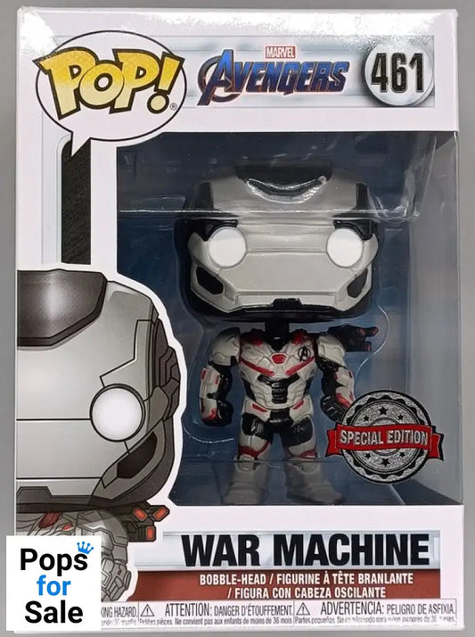 461 War Machine (Team Suit) - Marvel Avengers - Box Damaged Funko POP