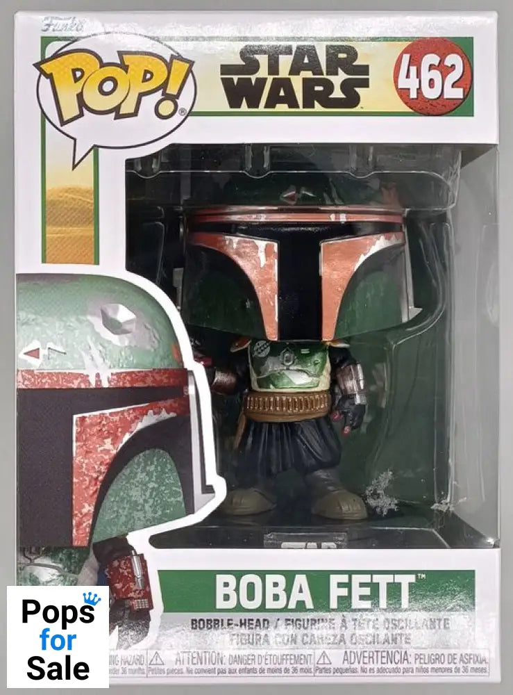 #462 Boba Fett - Metallic - Star Wars Funko POP