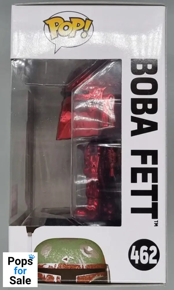 462 Boba Fett (Red) Chrome Star Wars Funko POP