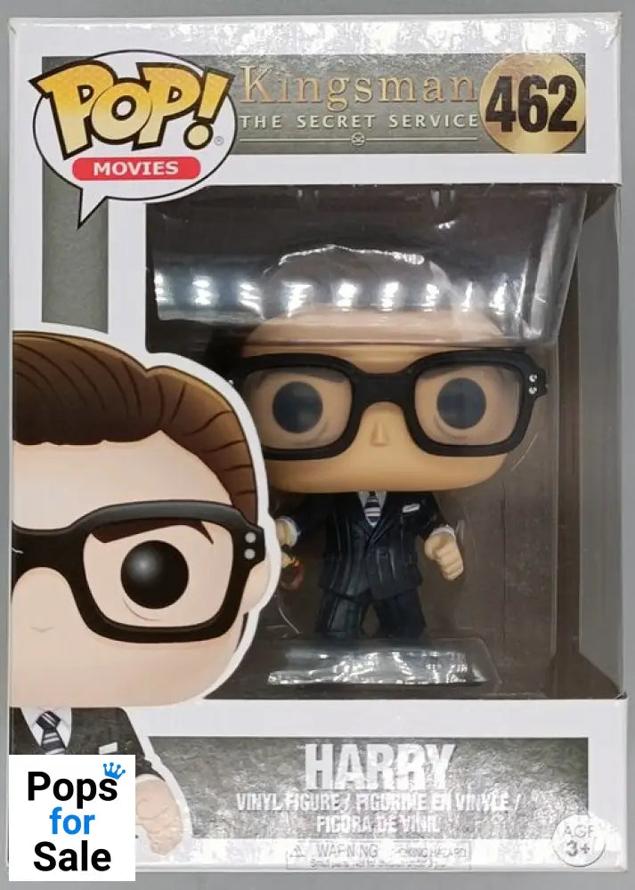 462 Harry - The Kingsman - Box Damaged Funko POP