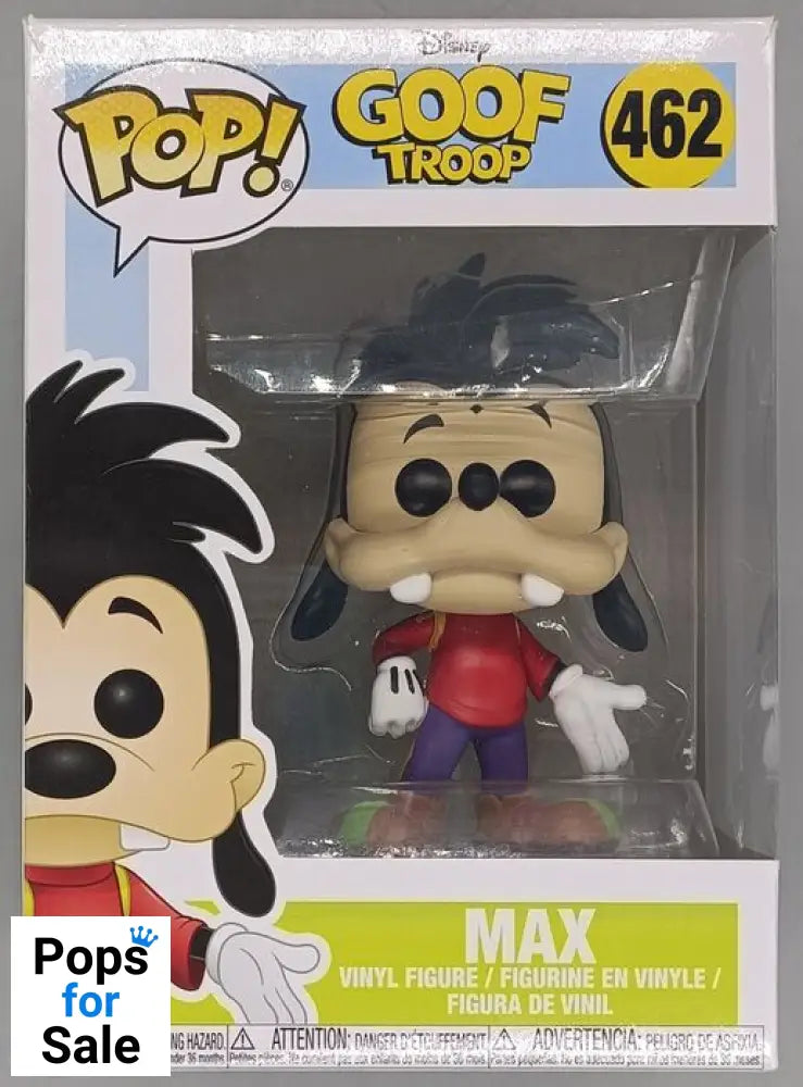 #462 Max - Disney Goof Troop - Box Damaged Funko POP