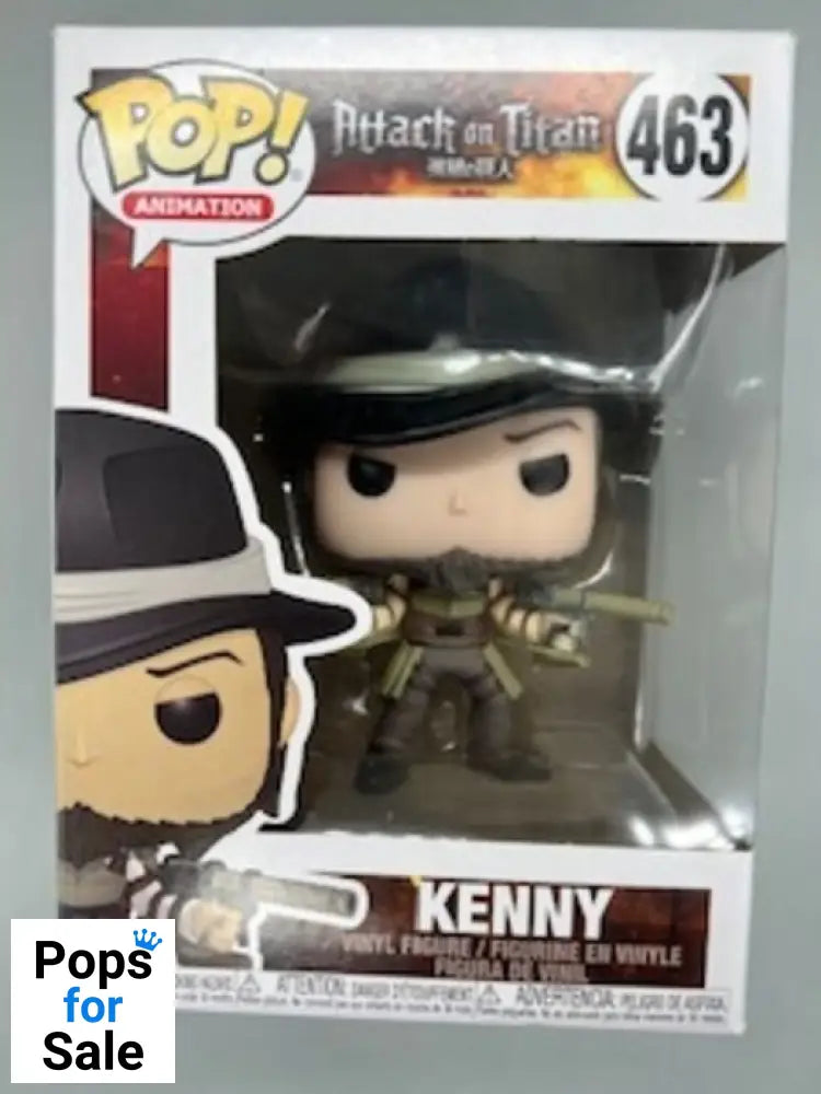 #463 Kenny - Attack On Titan - Box Damaged Funko POP