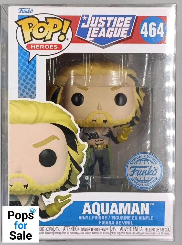 464 Aquaman - DC - Justice League Funko POP