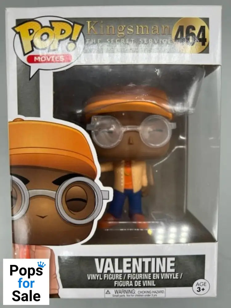 464 Valentine - The Kingsman - Box Damaged Funko POP