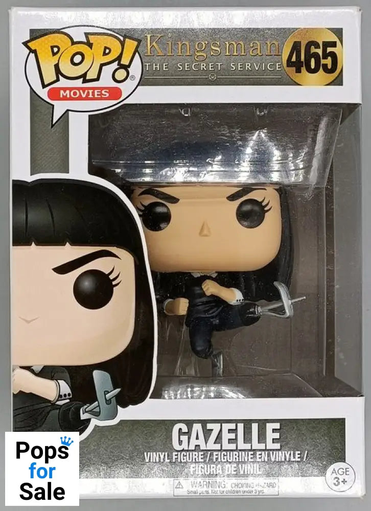 465 Gazelle - The Kingsman - Box Damaged Funko POP