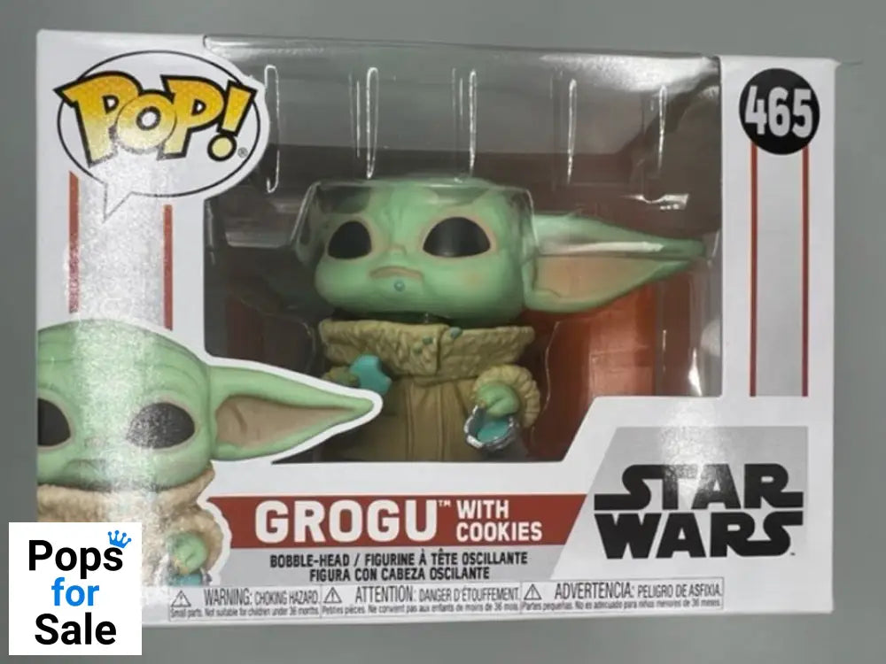 465 Grogu (with Cookies) - Star Wars The Mandalorian Funko POP