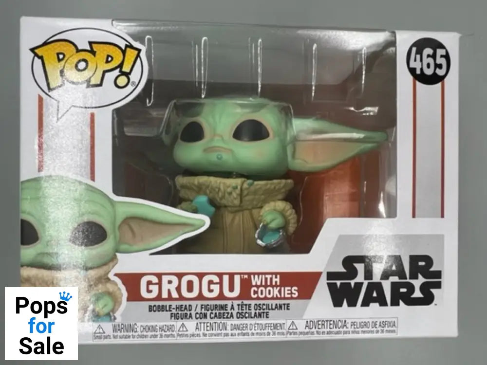 465 Grogu (with Cookies) - Star Wars The Mandalorian Funko POP