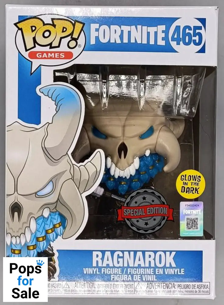 #465 Ragnarok - Glow - Fortnite Funko POP