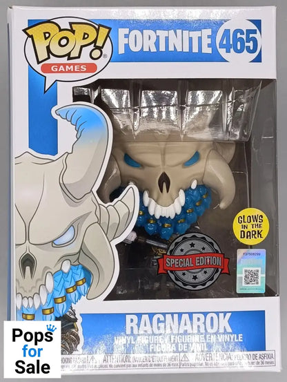 465 Ragnarok - Glow - Fortnite - Funko POP - Box Damaged