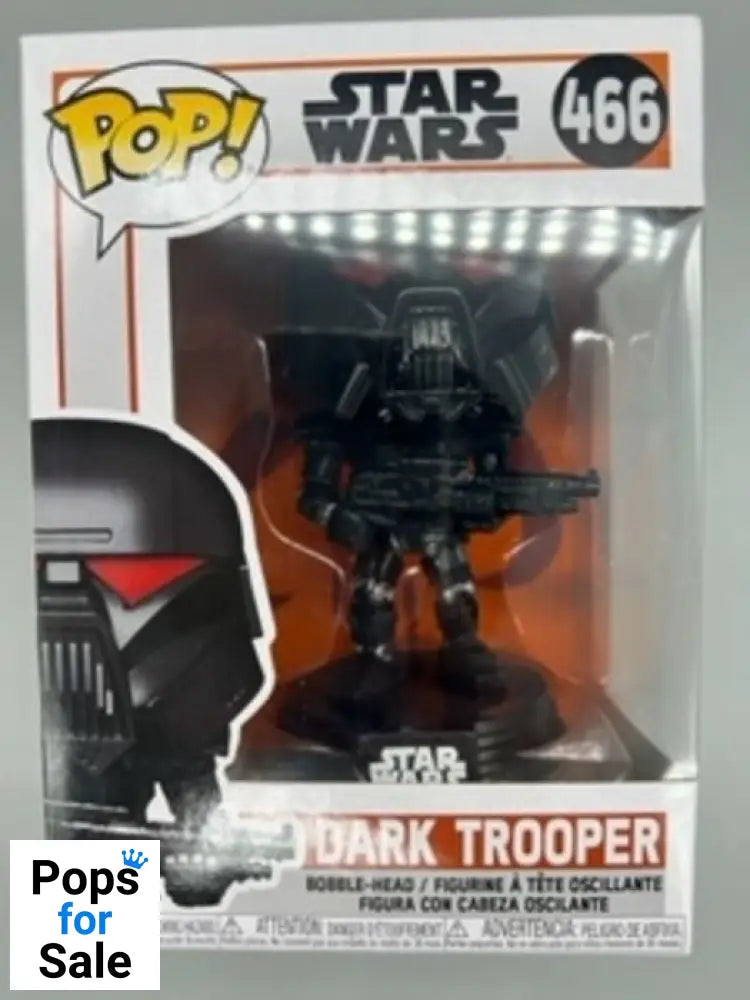 466 Dark Trooper - Star Wars The Mandalorian - Box Damaged Funko POP