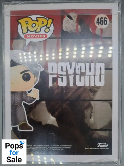 466 Norman Bates - B&W - Horror - Psycho - Funko POP - Box Damaged