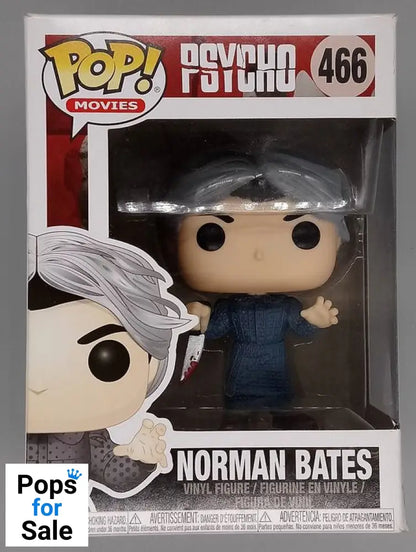 466 Norman Bates - Horror - Psycho - Box Damaged Funko POP