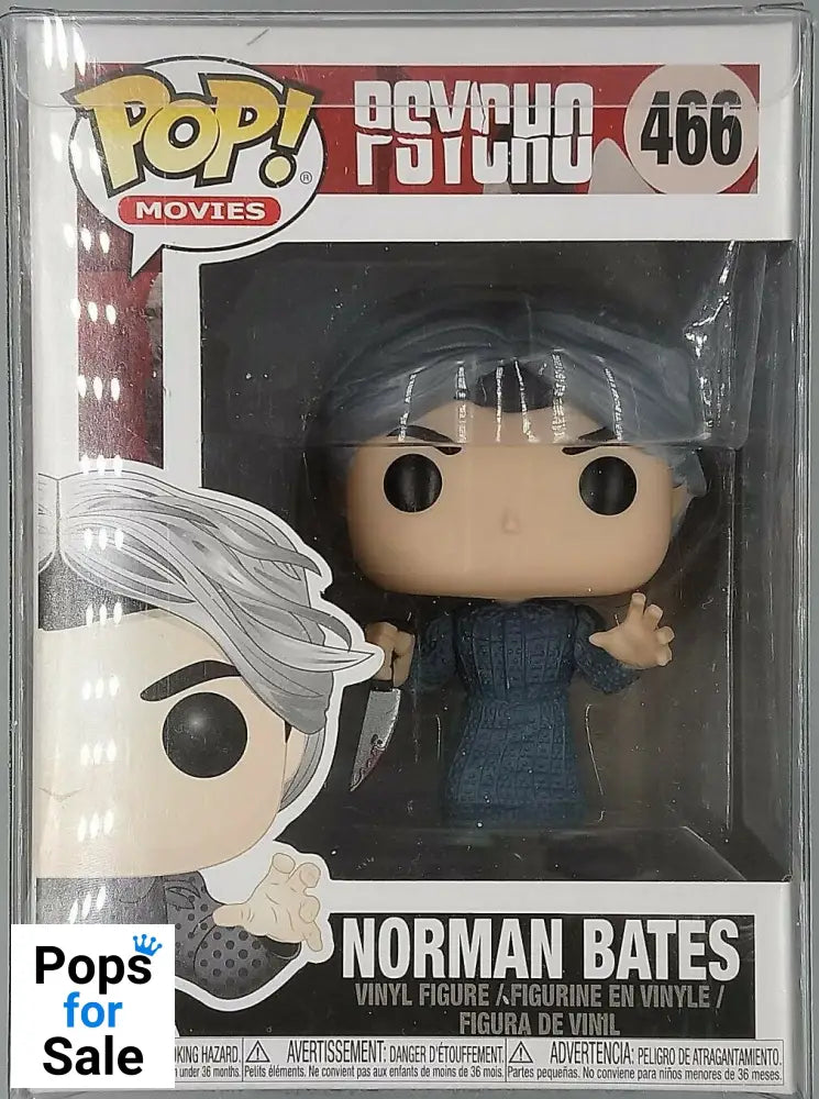 #466 Norman Bates - Horror - Psycho Funko POP