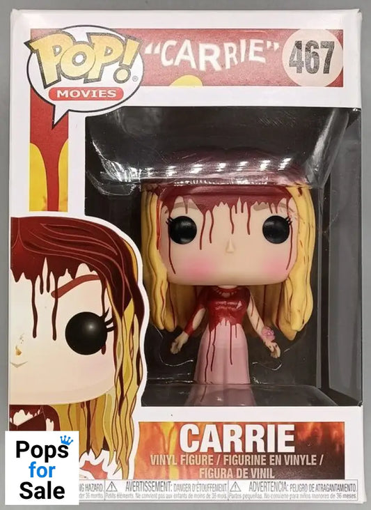 #467 Carrie (Bloody) - Horror - Carrie - Box Damaged Funko POP