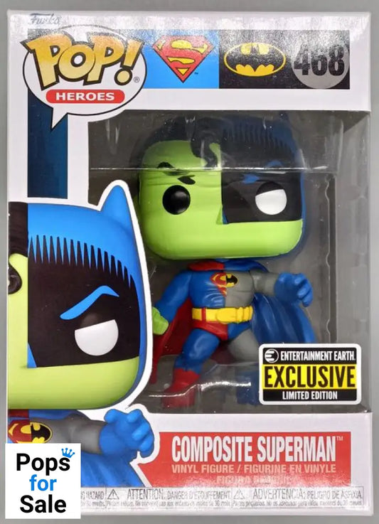 468 Composite Superman Batman - DC Funko POP