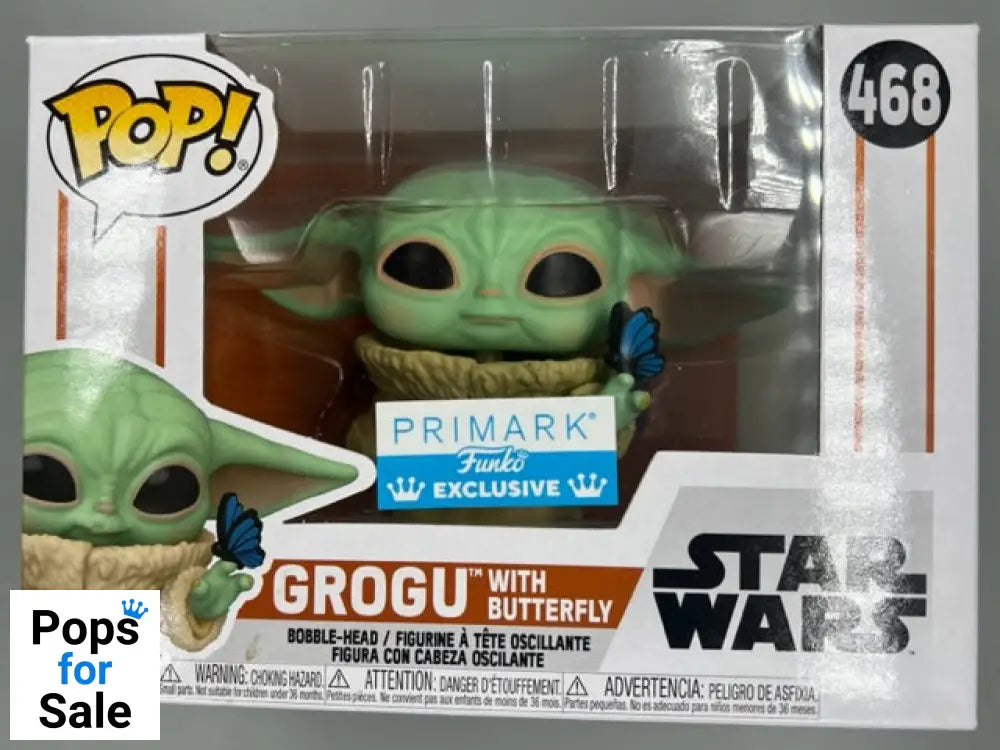 468 Grogu (with Butterfly) - Star Wars Funko POP