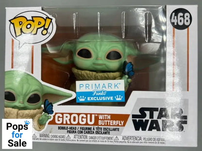 468 Grogu (with Butterfly) - Star Wars Funko POP