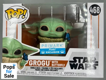 468 Grogu (with Butterfly) - Star Wars Funko POP