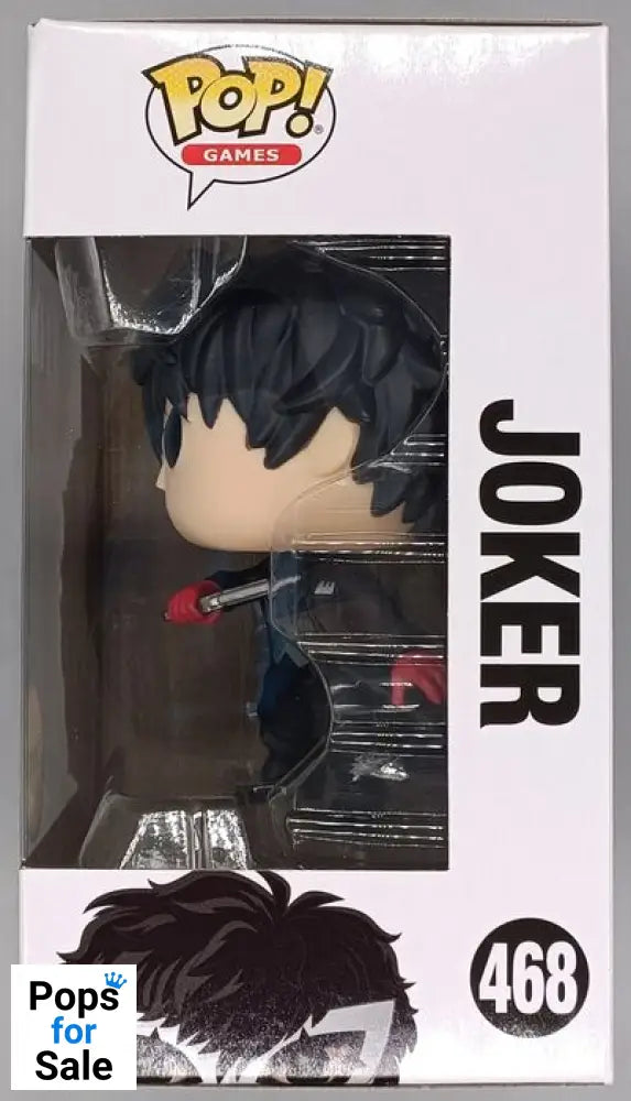 #468 Joker (Unmasked) - Chase - Persona 5 Funko POP