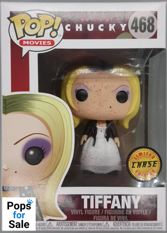 468 Tiffany (Bloody) - Chase Edition Horror-Bride of Chucky Funko POP - Brand New