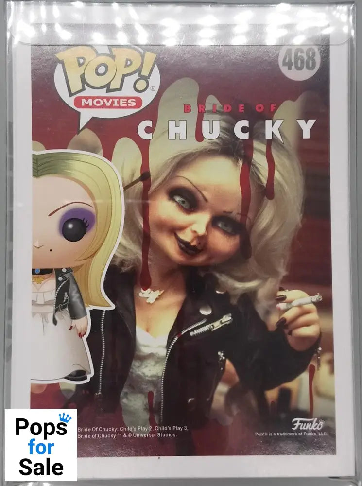 468 Tiffany (Bloody) - Chase Edition Horror-Bride of Chucky Funko POP - Brand New