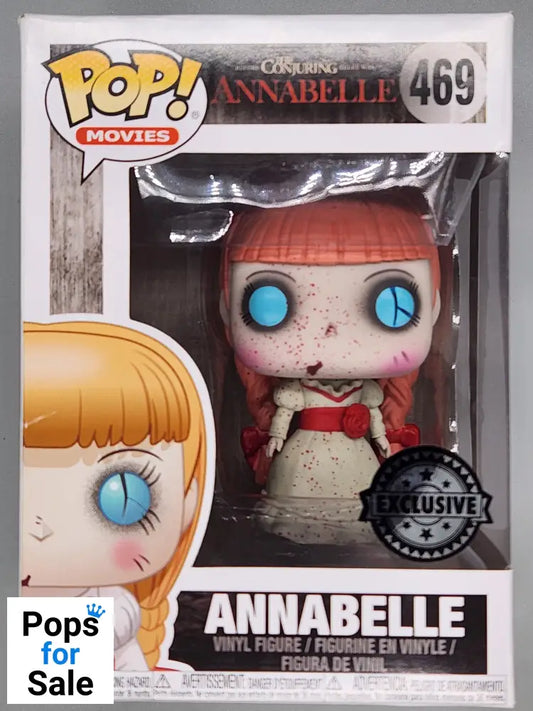 469 Annabelle (Bloody) - The Conjuring: Annabelle Funko POP - Box Damaged