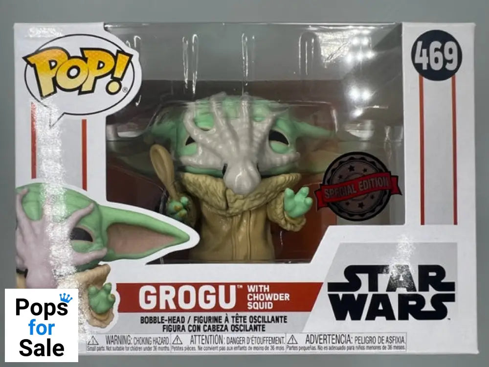 #469 Grogu (with Chowder Squid) - Star Wars Funko POP