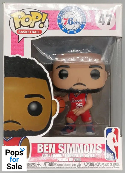 #47 Ben Simmons - NBA Philadelphia 76ers - Box Damaged Funko POP