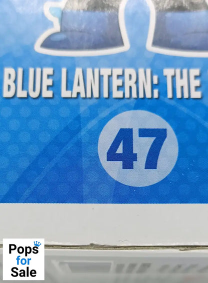 #47 Blue Lantern - DC The Flash - Metallic - Box Damaged Funko POP