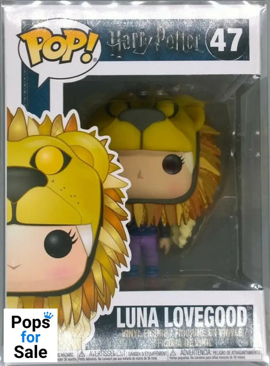 47 Luna Lovegood (w/ Lion Hat) - Harry Potter Funko POP