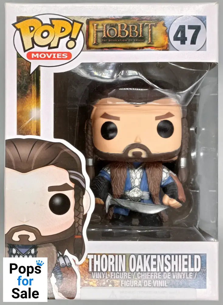 47 Thorin Oakenshield - The Hobbit (The Lord of the Rings) - Box Damaged Funko POP