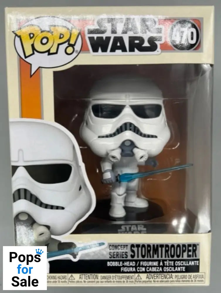 #470 Stormtrooper (Concept) - Star Wars Funko POP