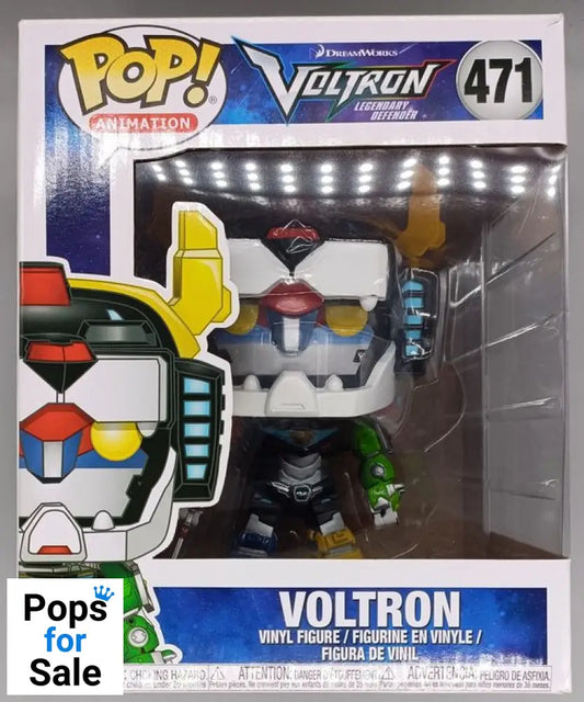 471 Voltron - 6 inch - Voltron - Funko POP - Box Damaged