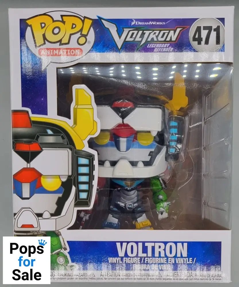 471 Voltron - 6 inch - Voltron - Funko POP - Box Damaged