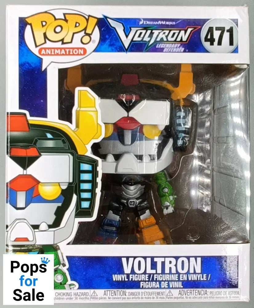 471 Voltron - 6 Inch Metallic - Voltron - Box Damaged Funko POP