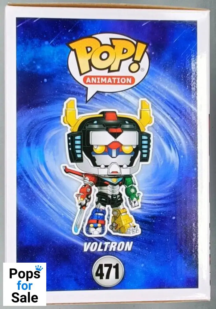 #471 Voltron - 6 Inch Metallic - Voltron Funko POP