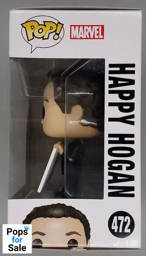 #472 Happy Hogan - Marvel Spiderman Far From Home Funko POP