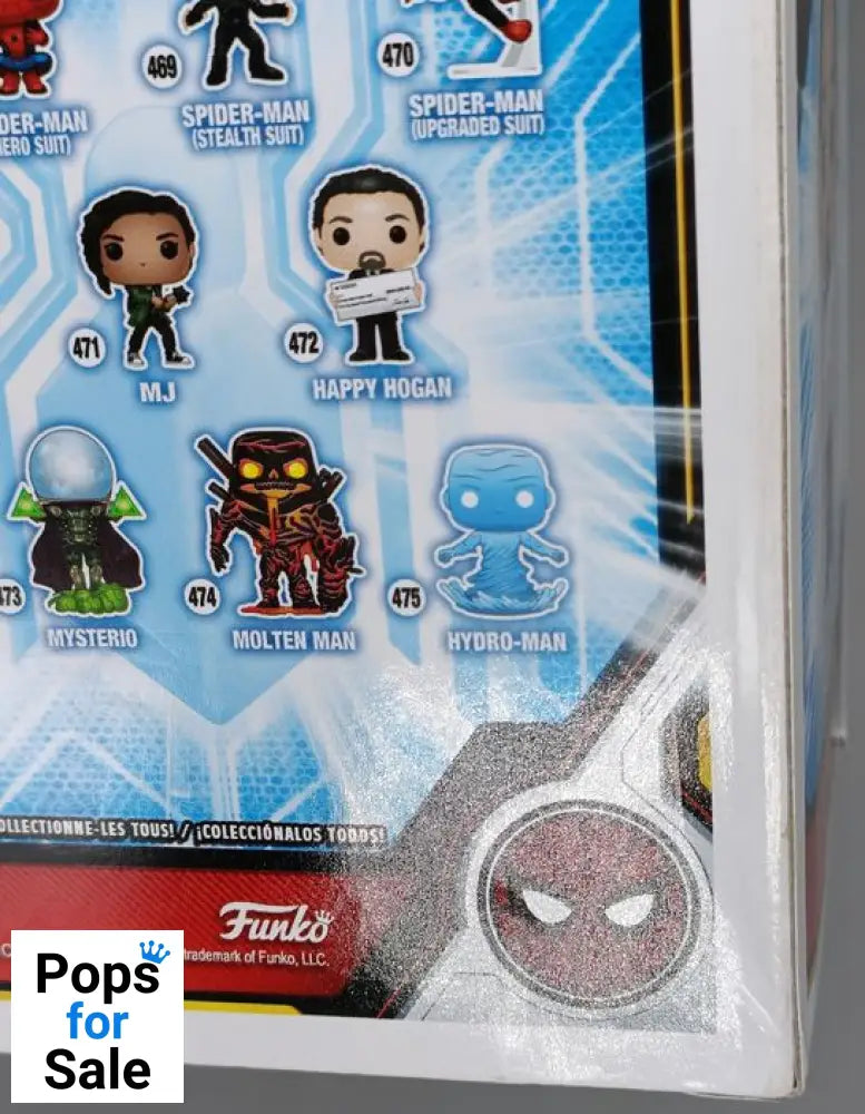 472 Happy Hogan - Marvel Spiderman Far From Home Funko POP - Box Damaged
