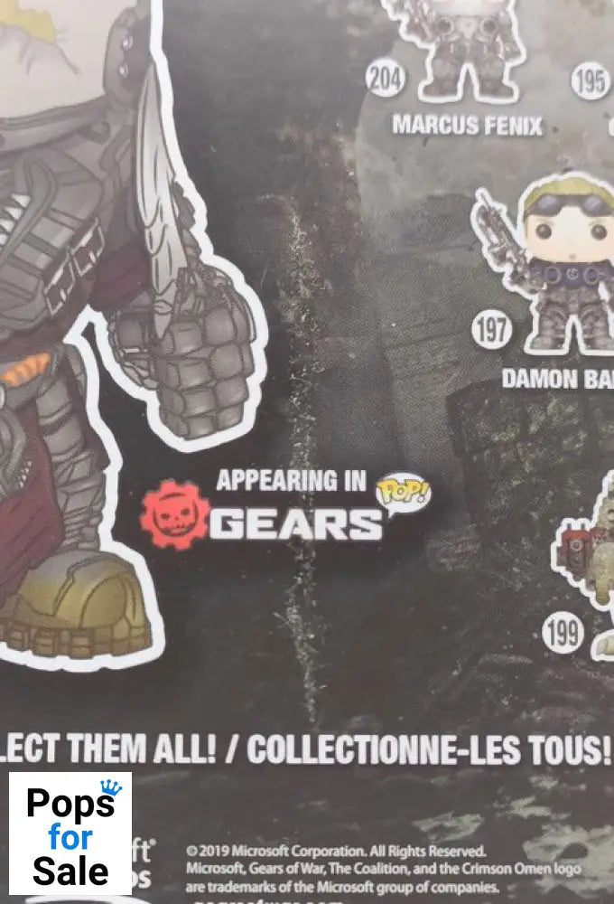 #473 General RAAM - Gears of War - 2019 Con - Box Damaged Funko POP