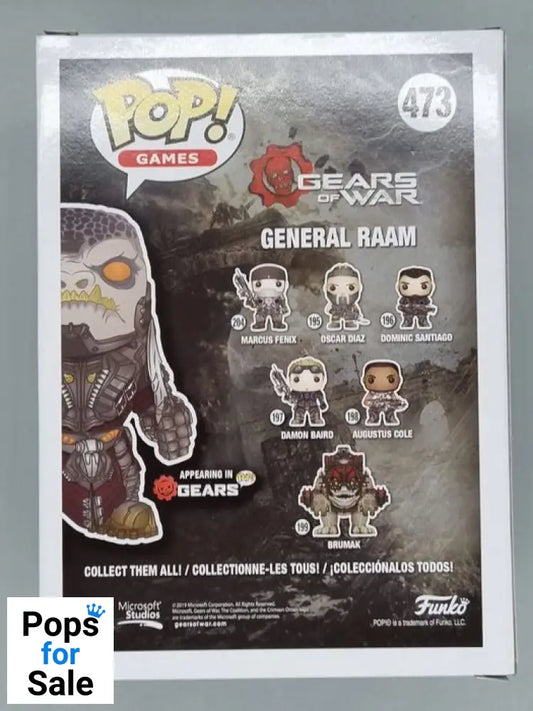 473 General RAAM - Gears of War - 2019 Con Funko POP