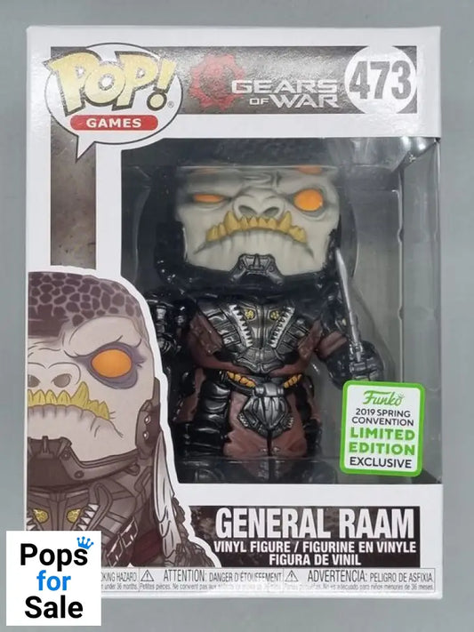 473 General RAAM - Gears of War - 2019 Con Funko POP