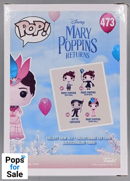 #473 Mary Poppins (at the Music Hall) - Disney Mary Poppins Box Damaged Funko POP