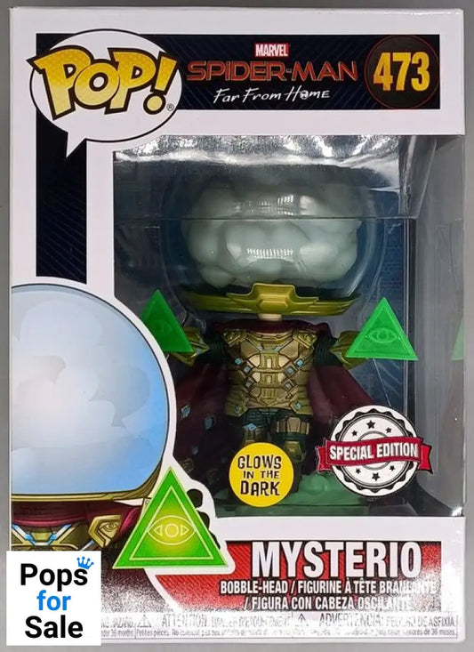 #473 Mysterio - Glow - Marvel Spider-Man Far From Home Funko POP