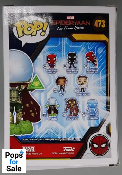 #473 Mysterio - Marvel Spiderman Far from Home Box Damaged Funko POP