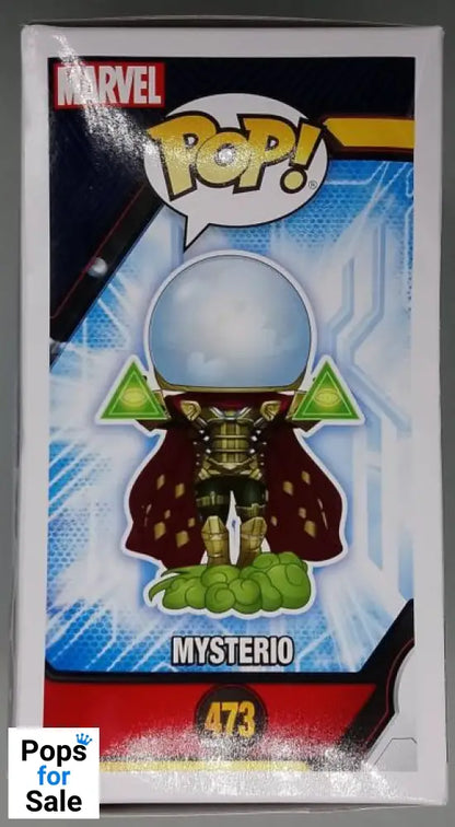 #473 Mysterio - Marvel Spiderman Far from Home Box Damaged Funko POP